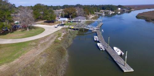Barbour River Club Drone Shot